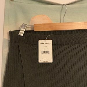 Free people sweater skirt